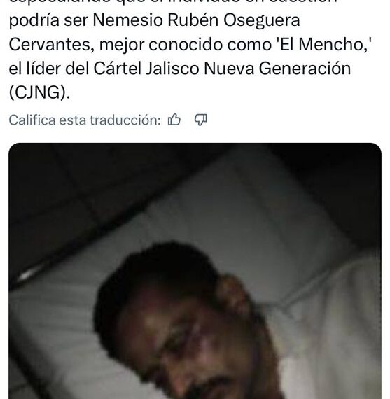Filtran presunta imagen del cuerpo de “El Mencho”; usuarios cuestionan su veracidad