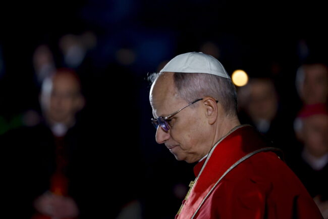 Pope Leo XIV presides over Way of the Cross procession at Rome’s Colosseum