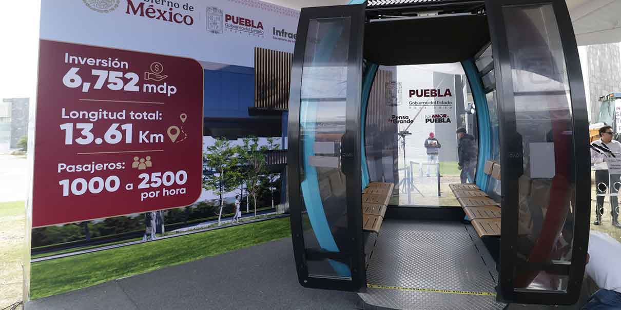 Gobierno de Puebla desestima amparos contra Cablebús y alista megaproyecto de movilidad
