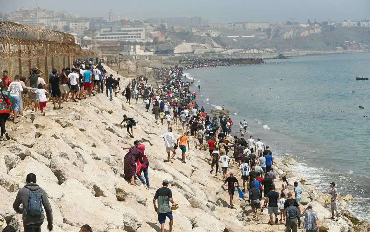 España blinda la frontera de Ceuta ante el repunte migratorio y endurece su estrategia de contención