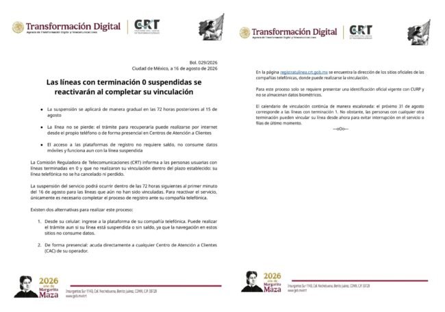 suspension linea