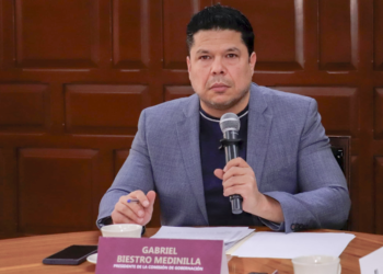 Gabriel Biestro arremete contra la oposición y pide frenar “calumnias” contra Sheinbaum, Armenta y Chedraui
