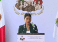 Gabriela Sánchez respalda postura de Sheinbaum sobre soberanía nacional en ceremonia del Grito