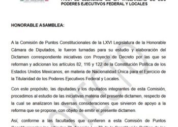 Doble nacionalidad bajo la lupa: Morena alista reforma para blindar Presidencia y gubernaturas