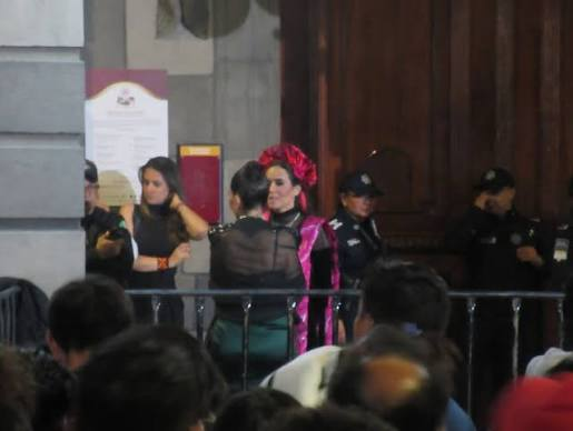 Nay Salvatori y Graciela Palomares acuden al Grito de Independencia en Puebla de “coladas”