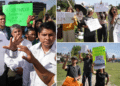 Protestas vecinales frenan primera piedra de la Universidad Rosario Castellanos en Cuautlancingo
