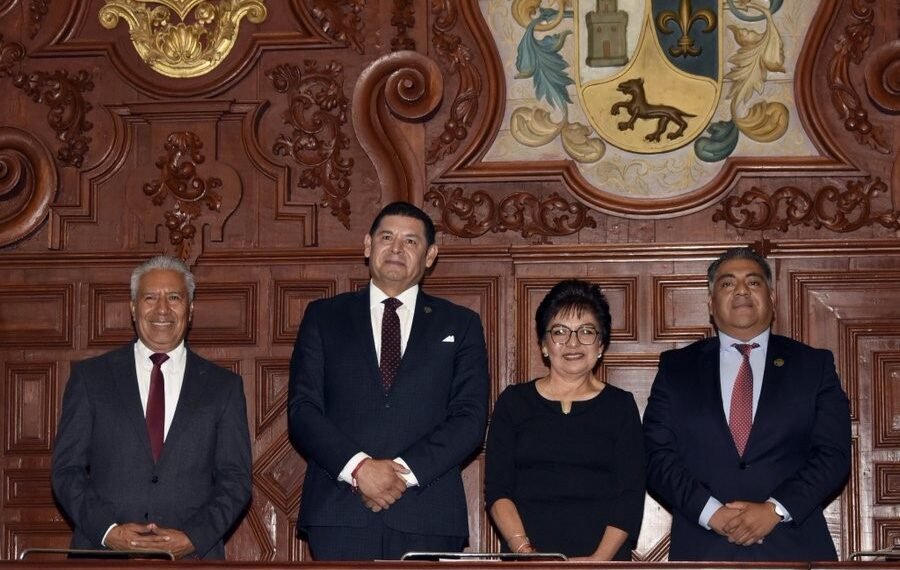 Lilia Cedillo rinde su Primer Informe de Labores al frente de la BUAP
